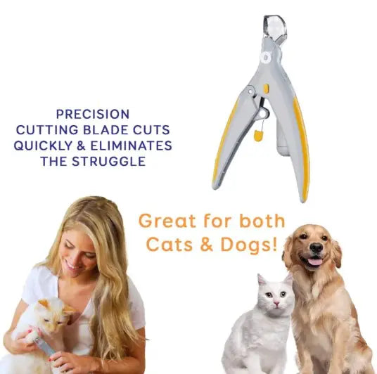 CozyPaws Pet Nail Groomer with LED Light
