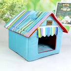 ComfyHaven Cozy Foldable Pet Sleeping Nest