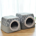 Cozy Capsule Pet Nest Bed – Reversible Dual-Comfort Bed for Cats & Small Dogs