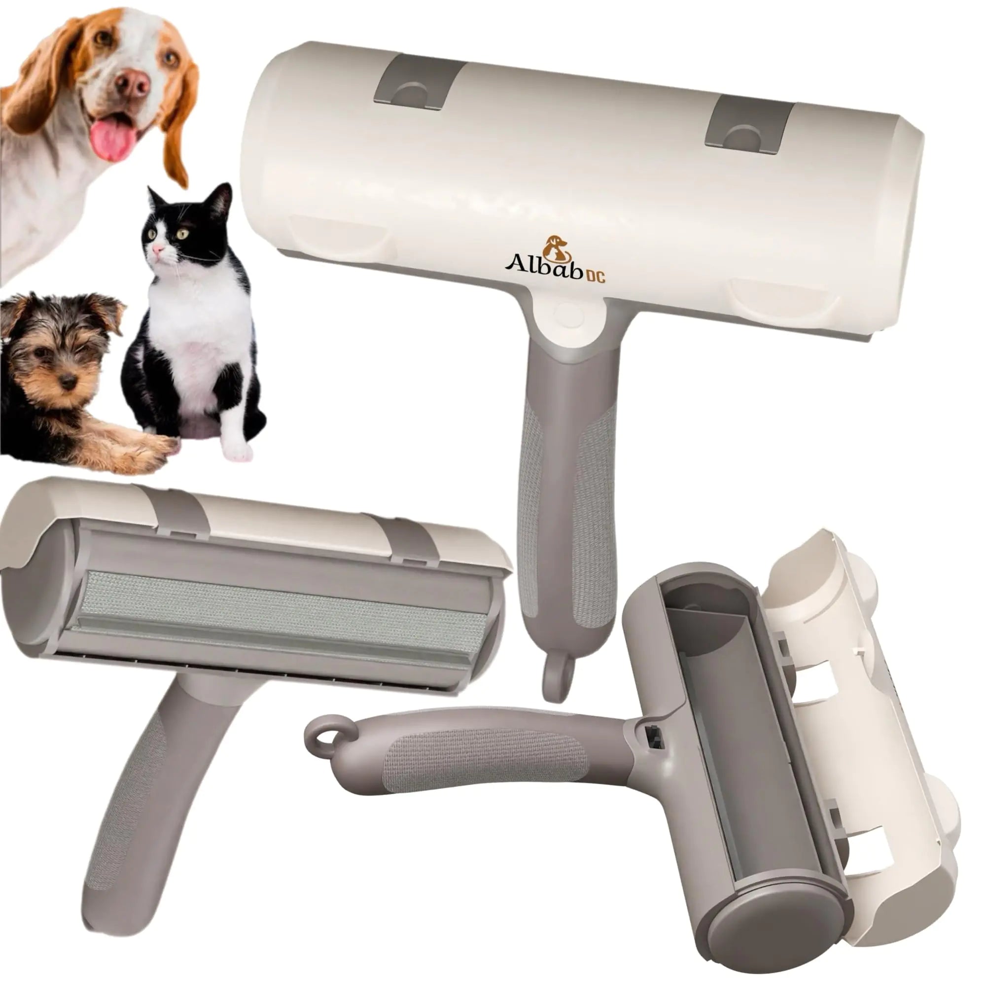 FurPaw Reusable Pet Hair Remover Roller | Self-Cleaning Lint & Fur Remover for Dogs and Cats