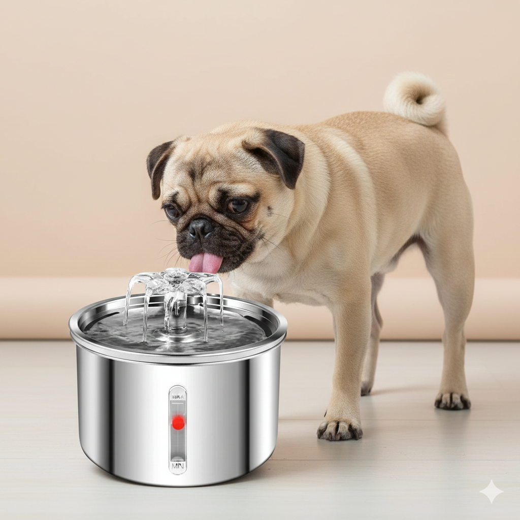 FurPaw Flowing Pet Water Fountain
