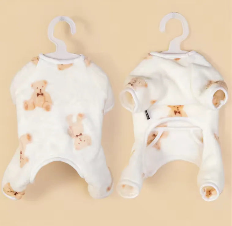 Cozy Critter Warm Pet Jumpsuit Pajamas