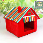 ComfyHaven Cozy Foldable Pet Sleeping Nest