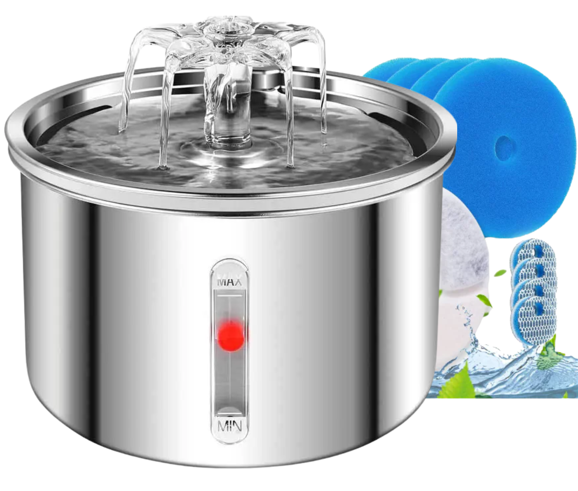 FurPaw Flowing Pet Water Fountain