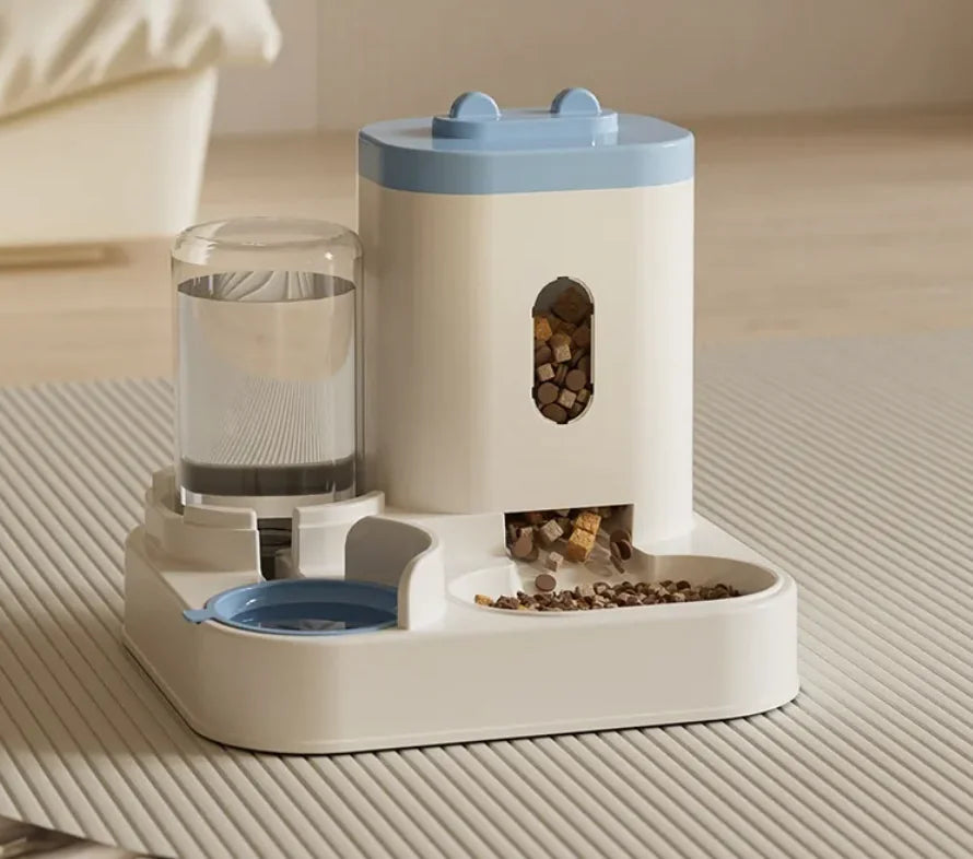 Whisker Pet Feeding Station with Water Bowl