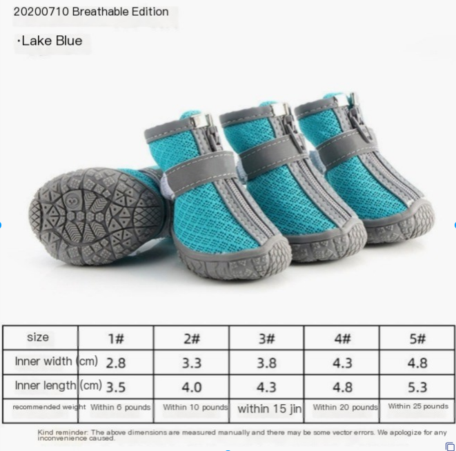 FurPaw Dog Booties for Paw Protection