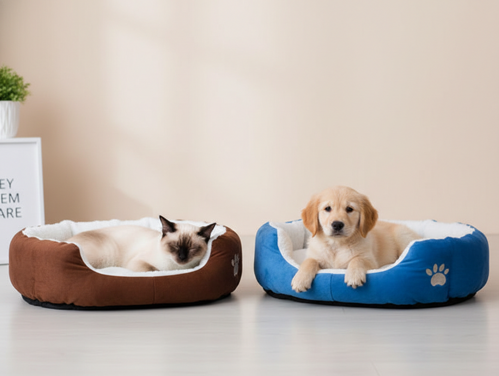 CuddleSoft Washable Pet Bed Mat for Dogs & Cats