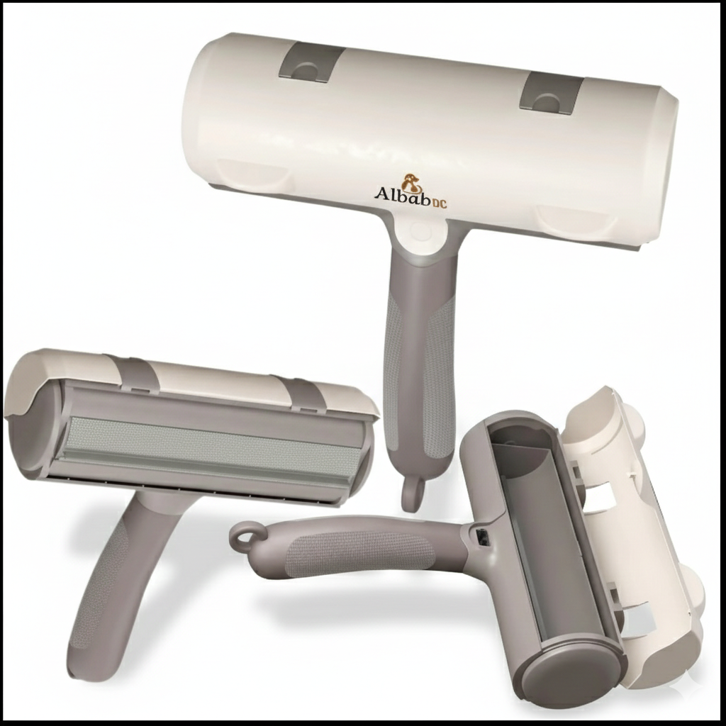 FurPaw Reusable Pet Hair Remover Roller | Self-Cleaning Lint & Fur Remover for Dogs and Cats