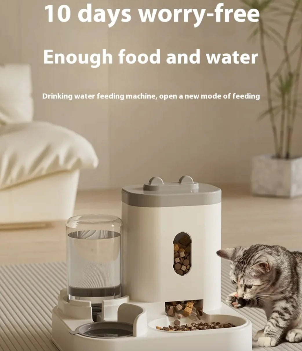 Whisker Pet Feeding Station with Water Bowl