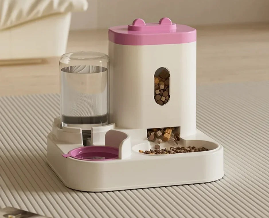 Whisker Pet Feeding Station with Water Bowl